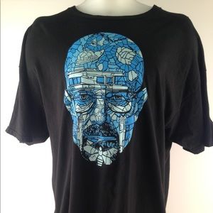Walter White Stained Glass Breaking Bad Men's XXL